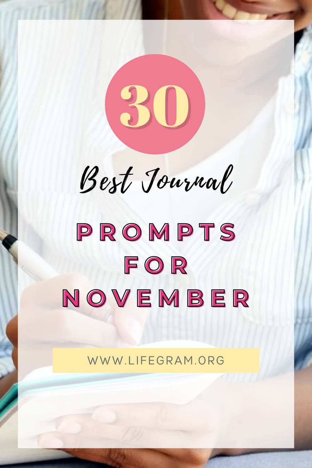 November journal prompts