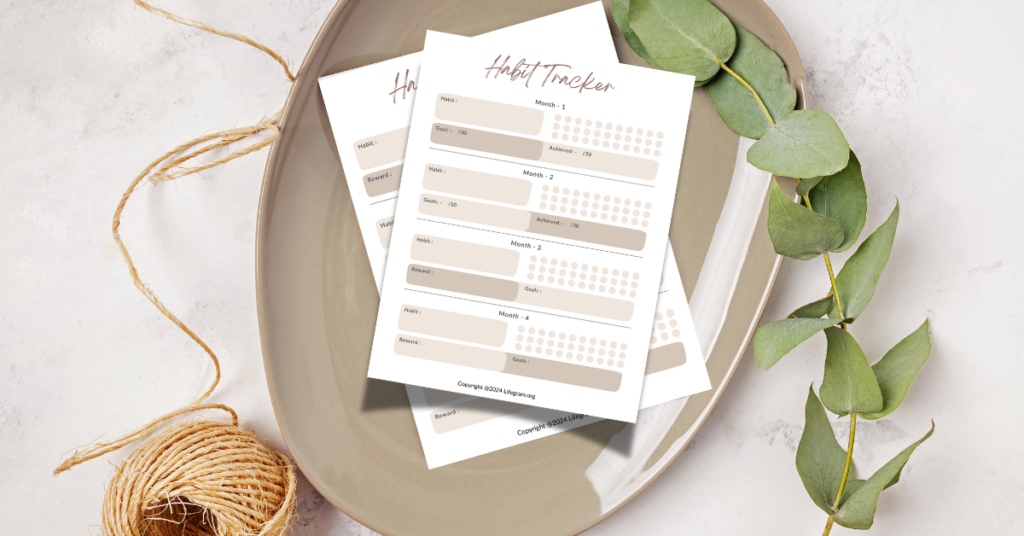 Create Any Habit With The Free Printable Habit Tracker