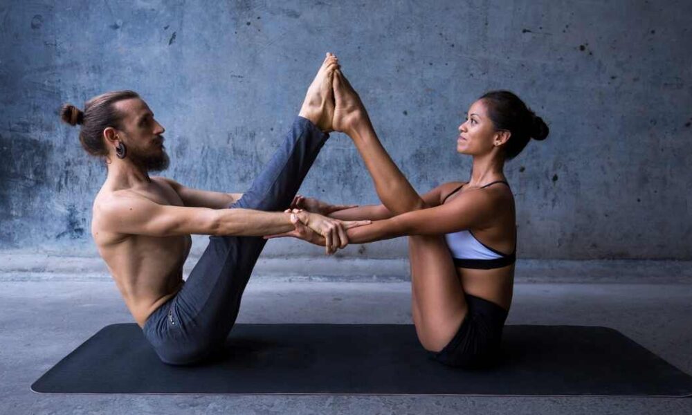 Couple Yoga Poses For Beginners - Ekam Yogashala