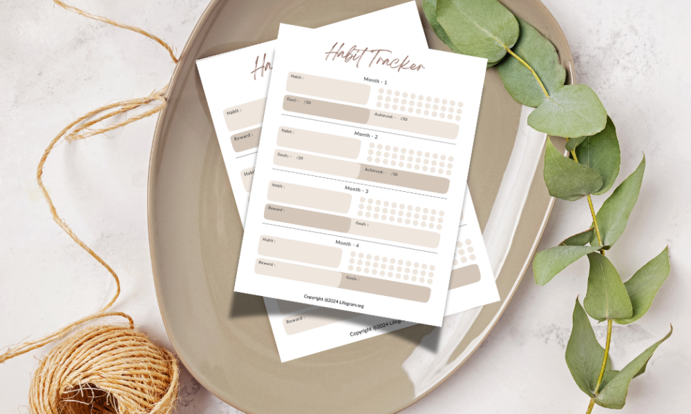 Create Any Habit With The Free Printable Habit Tracker