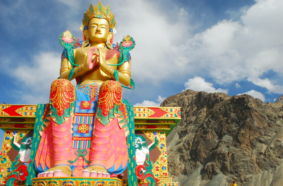 Ladakh Travel Experience - I Dreamt, I Explored and I Got a Story 96 Diskit Monestry